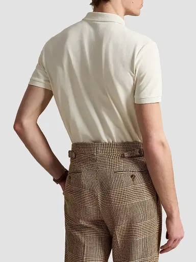 Polo Ralph Lauren Men's Cotton Mesh Polo Shirt | Thumbnail 3 Polo Ralph Lauren Men's Cotton Mesh Polo Shirt | Thumbnail 3