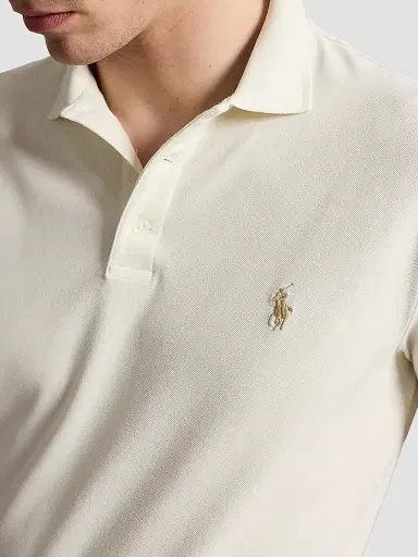 Polo Ralph Lauren Men's Cotton Mesh Polo Shirt | Thumbnail 5 Polo Ralph Lauren Men's Cotton Mesh Polo Shirt | Thumbnail 5