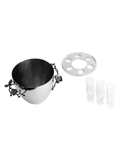 Michael Aram Black Orchid 7-Piece Vodka Service Set | Thumbnail 6 Michael Aram Black Orchid 7-Piece Vodka Service Set | Thumbnail 6
