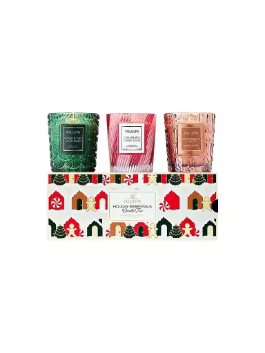 Voluspa Holiday Essentials Candle Trio | Thumbnail 1 Voluspa Holiday Essentials Candle Trio | Thumbnail 1