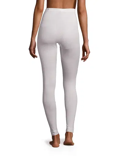 Hanro Women's Silk Cashmere Leggings - Vanilla - Size Small | Thumbnail 3