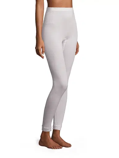 Hanro Women's Silk Cashmere Leggings - Vanilla - Size Small | Thumbnail 4