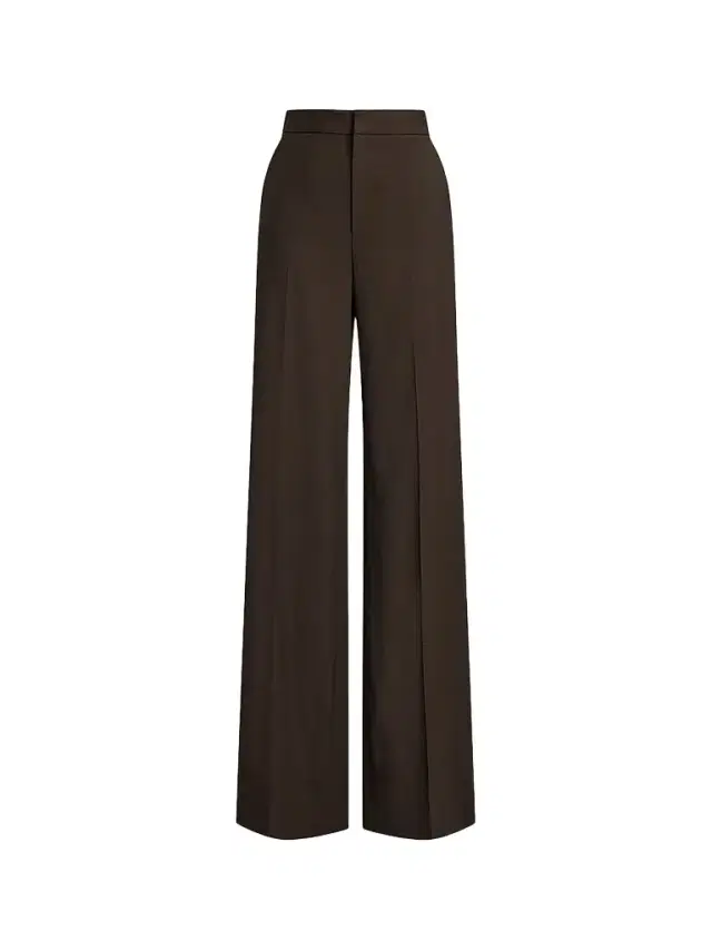 Ralph Lauren Collection Women's Dean Ii Wool-Blend Pants - Sycamore