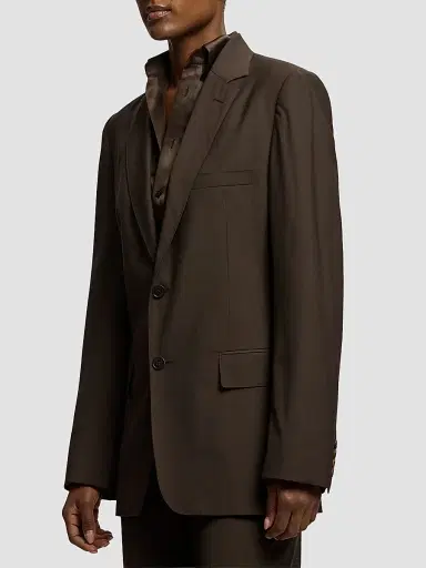 Ralph Lauren Collection Women's Marcy Wool-Blend Jacket | Thumbnail 8 Ralph Lauren Collection Women's Marcy Wool-Blend Jacket | Thumbnail 8