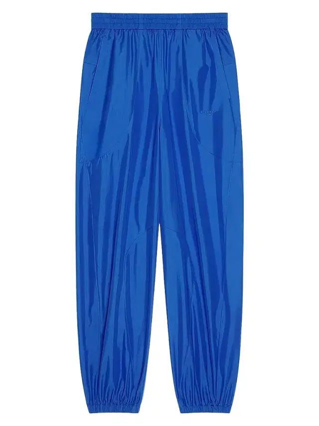 Givenchy Women's Cocoon Jogger Pants in Technical Cotton - Royal Blue