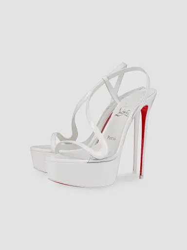 Christian Louboutin Women's Rosalie Alta 150MM Patent Leather Platform Sandals | Thumbnail 2