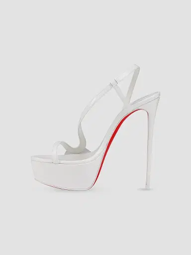 Christian Louboutin Women's Rosalie Alta 150MM Patent Leather Platform Sandals | Thumbnail 3