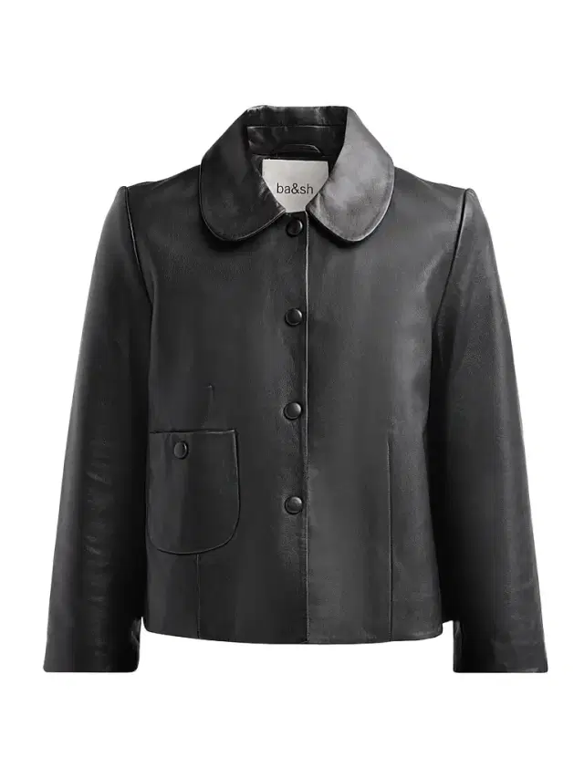 ba & sh Women's Mylos Leather Jacket - Noir