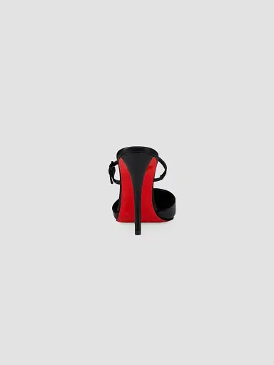 Christian Louboutin Women's Milena Mule Sandals - Black - Size 12 | Thumbnail 3