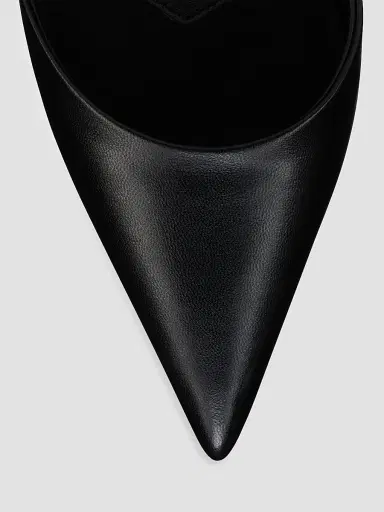 Christian Louboutin Women's Milena Mule Sandals - Black - Size 12 | Thumbnail 4