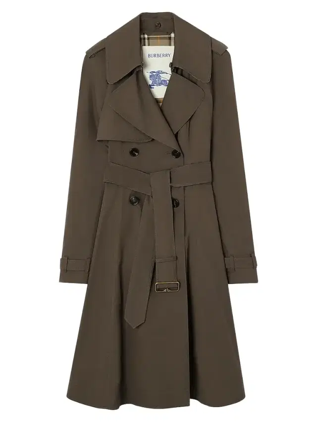 Burberry Women's Pembury Cotton Trench Coat - Estuary Brown