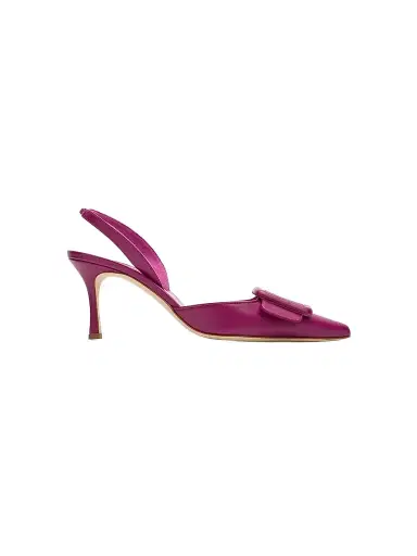 Manolo Blahnik Women's Maysli 70MM Slingback Pumps | Thumbnail 1 Manolo Blahnik Women's Maysli 70MM Slingback Pumps | Thumbnail 1