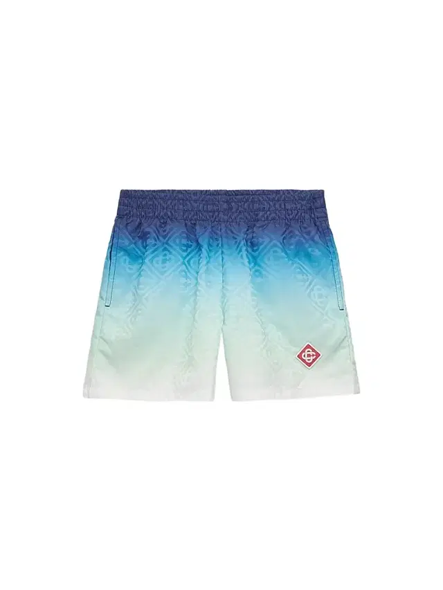 Casablanca Little Boy's & Boy's Monogram Gradient Swim Shorts - Technical Synthetic
