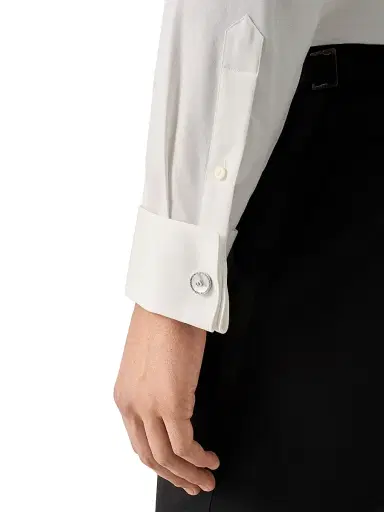 Eton Men's Metallic Bib Formal Slim-Fit Shirt | Thumbnail 6 Eton Men's Metallic Bib Formal Slim-Fit Shirt | Thumbnail 6