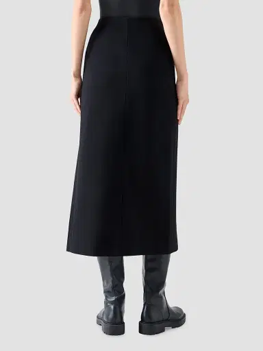 Akris punto Women's Jersey Wrap Midi Skirt | Thumbnail 3 Akris punto Women's Jersey Wrap Midi Skirt | Thumbnail 3