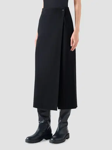 Akris punto Women's Jersey Wrap Midi Skirt | Thumbnail 5 Akris punto Women's Jersey Wrap Midi Skirt | Thumbnail 5