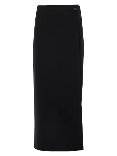 Akris punto Women's Jersey Wrap Midi Skirt | Thumbnail 1 Akris punto Women's Jersey Wrap Midi Skirt | Thumbnail 1