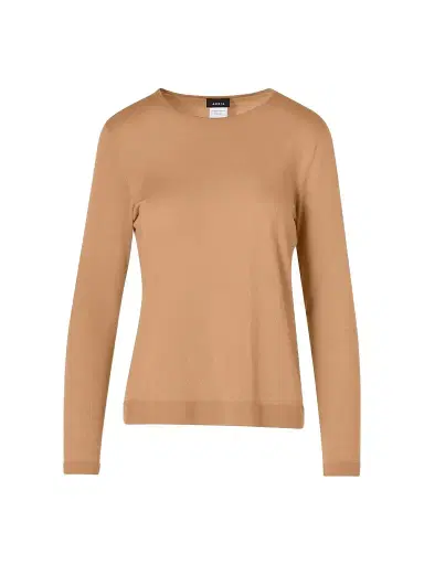 Akris Women's Fine-Gauge Knit Cashmere-Silk Sweater | Thumbnail 1 Akris Women's Fine-Gauge Knit Cashmere-Silk Sweater | Thumbnail 1