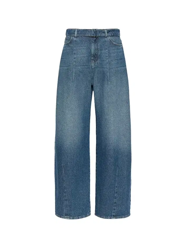 Weekend Max Mara Women's Wide Fit Cotton Denim Jeans - Blue