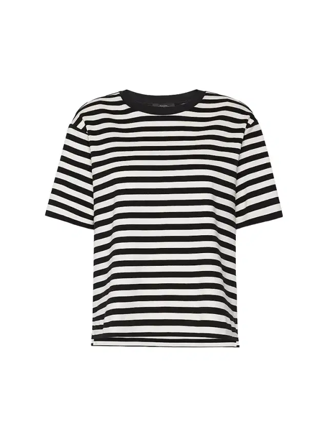 Weekend Max Mara Women's Jersey Boxy T-Shirt - Black