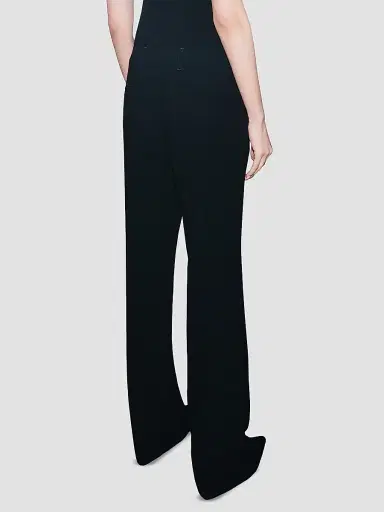 Marella Women's Mini Flare Crêpe Envers Satin Trousers | Thumbnail 5