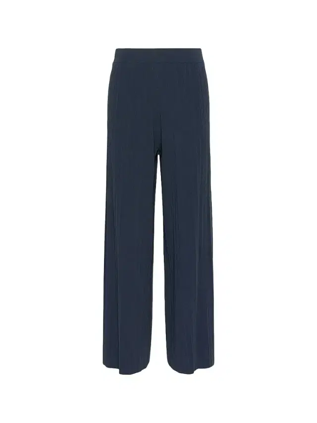 Weekend Max Mara Women's Plisse Pleated Viscose Yarn Trousers - Navy