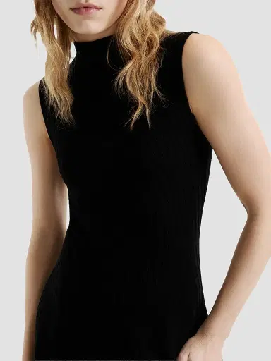 Marella Women's Sleeveless Ribbed Knit Dress | Thumbnail 5 Marella Women's Sleeveless Ribbed Knit Dress | Thumbnail 5