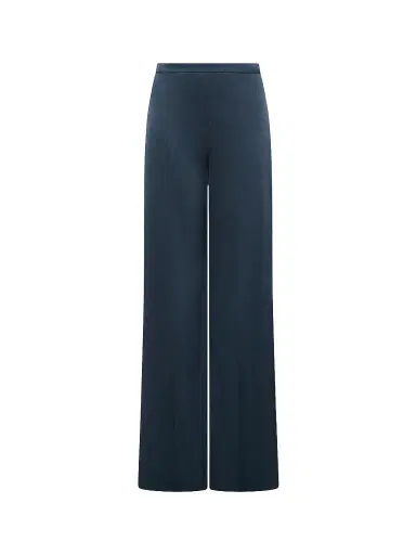 Marella Women's Satin Trousers - Aviation - Size 14 | Thumbnail 1