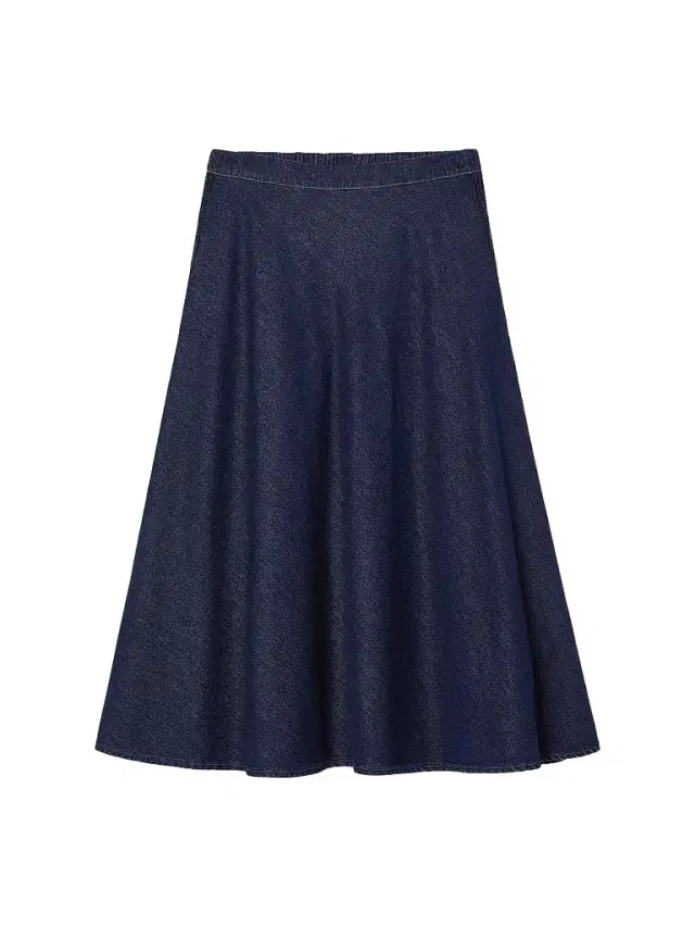 Marina Rinaldi Women's Embroidered Denim Skirt - Midnight Blue