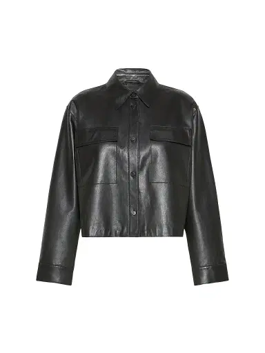 Weekend Max Mara Women's Nappa Leather Jacket - Black | Thumbnail 1 Weekend Max Mara Women's Nappa Leather Jacket - Black | Thumbnail 1