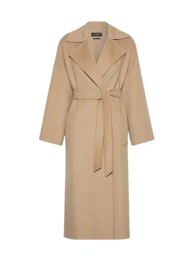 Weekend Max Mara Women's Double Wool Blend Coat - Camel - Size 14 | Thumbnail 1