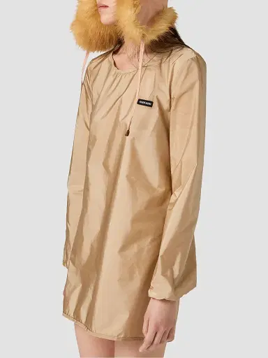 Miu Miu Women's Technical Fabric Dress | Thumbnail 6 Miu Miu Women's Technical Fabric Dress | Thumbnail 6