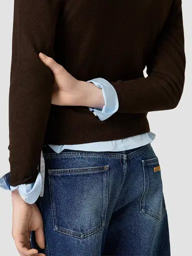 Miu Miu Women's Cashmere Cardigan | Thumbnail 6