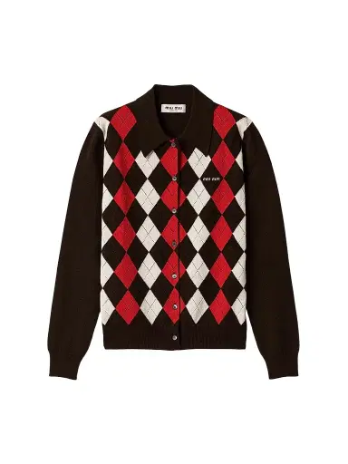 Miu Miu Women's Cashmere Cardigan | Thumbnail 1