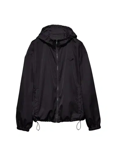 Prada Women's Nylon Rain Jacket - Black - Size XXS | Thumbnail 1