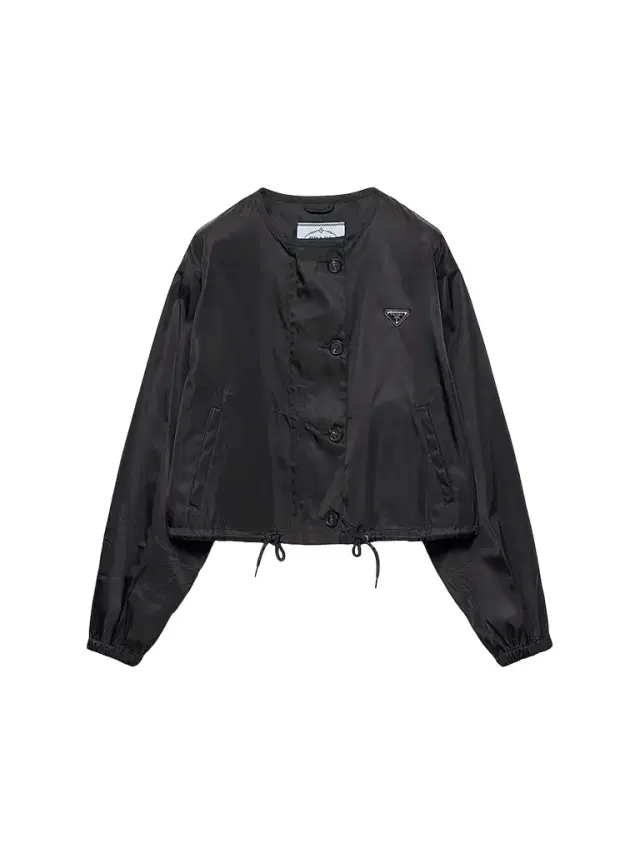 Prada Women's Nylon Blouson Jacket - Black