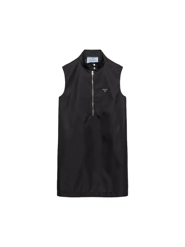 Prada Women's Sleeveless Nylon Dress - Black