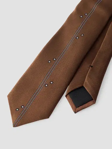 Prada Men's Silk Tie | Thumbnail 3 Prada Men's Silk Tie | Thumbnail 3