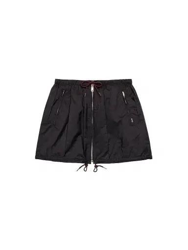 Prada Women's Lightweight Nylon Mini-Skirt - Black - Size 10 | Thumbnail 1 Prada Women's Lightweight Nylon Mini-Skirt - Black - Size 10 | Thumbnail 1