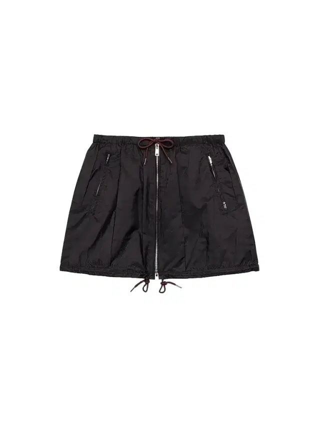 Prada Women's Lightweight Nylon Mini-Skirt - Black