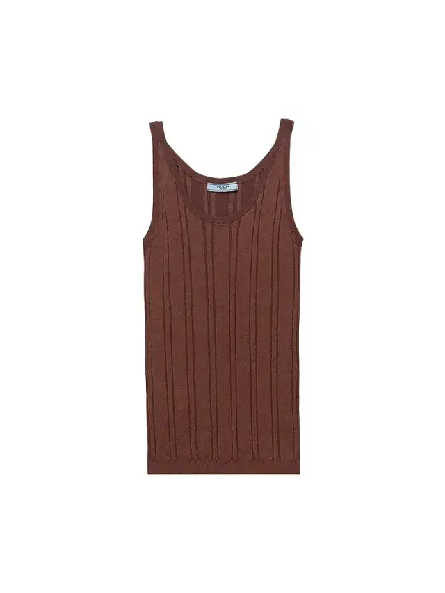 Prada Women's Cotton Top - Brown