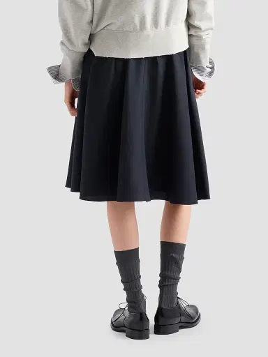 Prada Women's Light Mohair Skirt - Blue - Size 10 | Thumbnail 3 Prada Women's Light Mohair Skirt - Blue - Size 10 | Thumbnail 3
