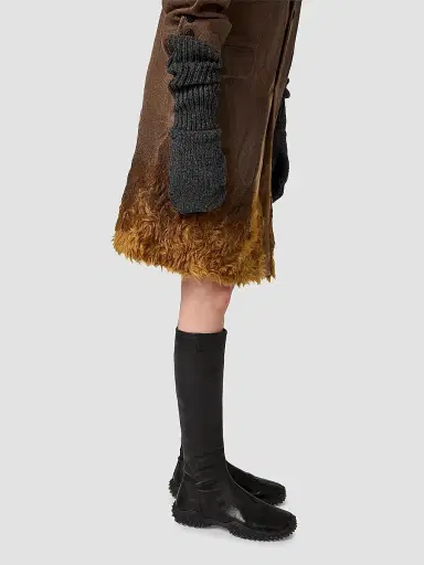 Miu Miu Women's Stretch Nappa Leather Boots | Thumbnail 4 Miu Miu Women's Stretch Nappa Leather Boots | Thumbnail 4