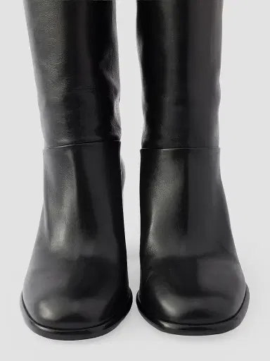 Prada Women's Leather Boots - Black - Size 10.5 | Thumbnail 4 Prada Women's Leather Boots - Black - Size 10.5 | Thumbnail 4