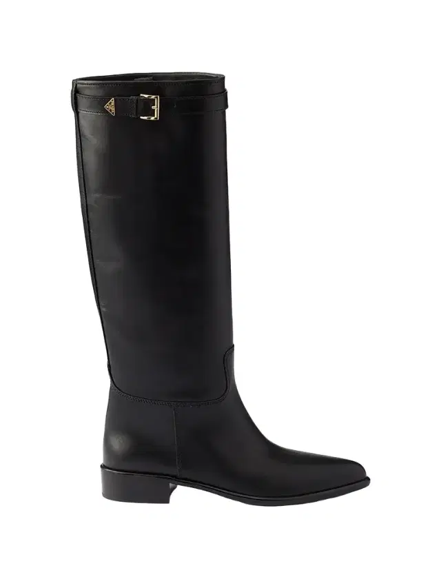 Prada Women's Leather Boots - Black