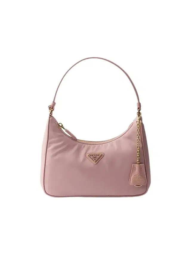Prada Women's Re-Edition 2005 Nylon and Saffiano Mini Shoulder Bag - Pink