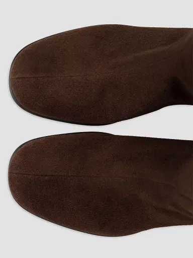 Prada Women's Stretch Suede Boots - Brown - Size 7 | Thumbnail 4