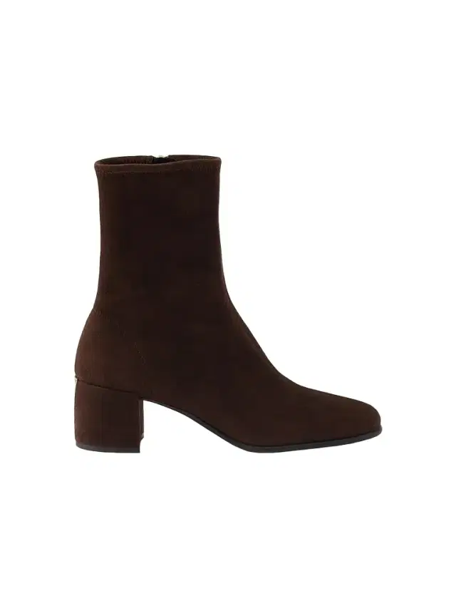 Prada Women's Stretch Suede Booties Boots - Brown