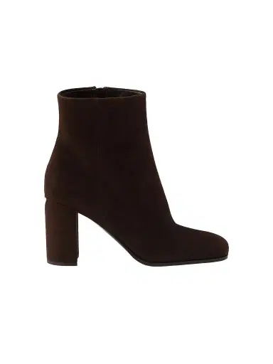 Prada Women's Suede Booties - Brown - Size 10.5 | Thumbnail 1 Prada Women's Suede Booties - Brown - Size 10.5 | Thumbnail 1