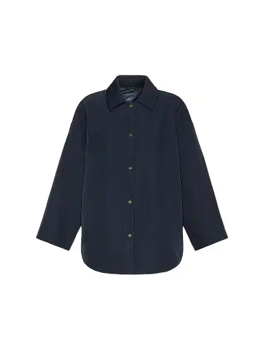 Max Mara Women's Reversible Padded Jacket in Radzmir and Water Repellent Canvas - Ultramarine - Size 10 | Thumbnail 1